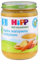 Zupka warzywna z indykiem Bio Hipp 190g