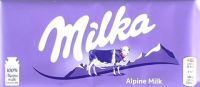 Czekolada Milka mleczna 100G