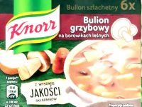 Bulion grzybowy na borowikach leśnych Knorr 60G      6 kostek