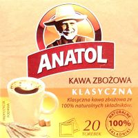 Kawa zbożowa klasyczna ANATOL 20 torebek 84 G